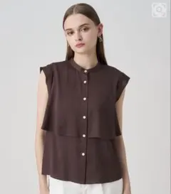 極美品】ANAYI 25SS 日本製 カラミリネンライクジャケット 黒 - メルカリ