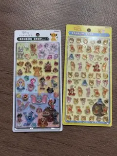 邦德羅 邦邦糖滴膠貼紙 經典 小熊維尼mini