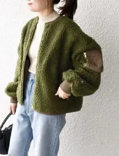 【WEB限定/SHIPS別注】＜手洗い可能＞Champion:ボアコート