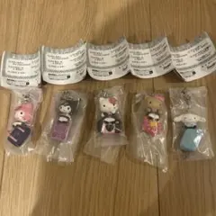 サンリオ　キャラクターズ　平成ギャルチャーム　全５種コンプリートセット