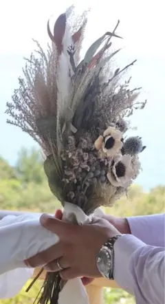 【格安】ドライフラワー　2点セット　ウエディング