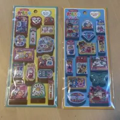 【正規品】おもちゃシール　カラフルキャラクターシールセット　昭和レトロ