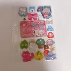 M5 おすそ分け 香り玉入りシール　キャラクターシールセット