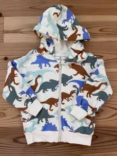 H&M　パーカー　恐竜　105cm