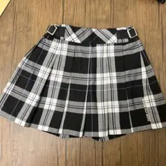 ANNA SUI MINI チェック柄プリーツキュロット120