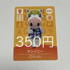 앤서니 amiibo 카드 233
