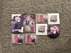 壱百満天原サロメ にじさんじ 8th Anniversary カード 缶バッジ