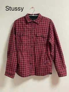 【翌日発送！】Stussy 赤黒ジャンパー Lサイズ