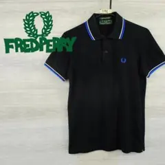FRED PERRY フレッドペリー イタリア製＜半袖 ポロシャツ＞M1196s