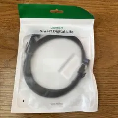 UGREEN Cat 8 LANケーブル 1m ブラック 新品