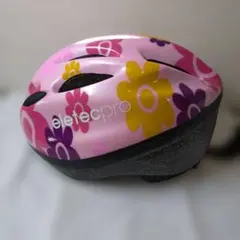 eletecpro 子ども用ヘルメット ピンク 花柄