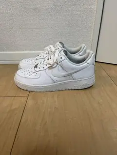 【クリーニング済】NIKE エアフォース1 ロー ホワイト 26.0cm