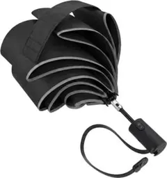 折りたたみ傘 【形状記憶・取り外せ可能なフック・段階収納・超軽量210g】