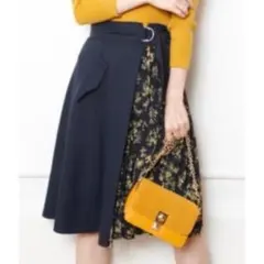 ★値下げ中★【Apuweiser-riche】アプワイザーリッシェ 花柄スカート