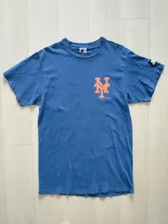 Starter NY METS ロゴ Tシャツ 青 ニューヨークメッツ MLBのサムネイル