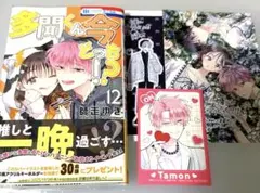 多聞くん今どっち!? 12 最新刊　アニメイト特典ポストカード　ペーパー　カード