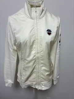 23区ゴルフ　アウター　パーカー　白　サイズII レディース　ゴルフウェア