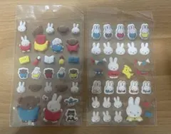 ミッフィー ステッカー２枚セット