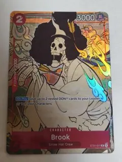 ワンピースカード　1stAnniversary　英語版　ブルック　プロモ