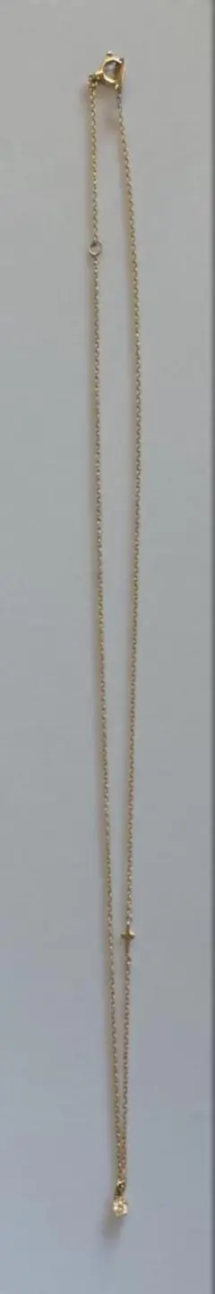 ゴールド クロスチャーム ネックレス