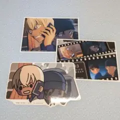 名探偵コナン　SEGAくじ　ブロマイド&ステッカーセット　赤井・安室