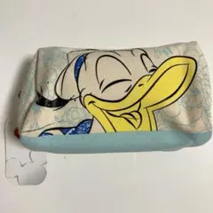 《タグ付き未使用品》　ディズニー　ドナルドダック　ポーチ　ディズニーストアー