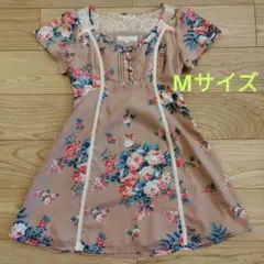 MERCURYDUO マーキュリーデュオ 花柄ワンピース