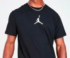 Jordan ジャンプマンロゴ Tシャツ 黒