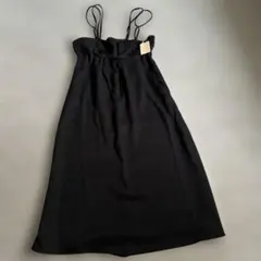 新品LUNACION キャミワンピース ブラック Mサイズ