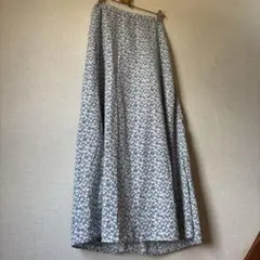 GU 花柄 ロングスカート Mサイズ
