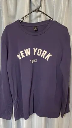 【Vintage】SHEIN NEW YORK 199X 長袖Tシャツ Mサイズのサムネイル