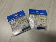 東京ディズニーリゾート マスキングテープ コレクション 2個セット　未開封のサムネイル