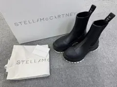 STELLA McCARTNEY ブラック サイドゴアブーツ