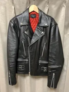 牛革　ライダースジャケット