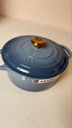 ル・クルーゼ♡ココットロンド22㎝ シャンブレー 期間限定カラー