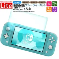 Nintendo Switch Lite ブルーライトカット保護フィルム　新品
