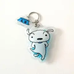クレヨンしんちゃん ジェルビーズキーホルダー シロ
