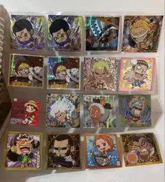ワンピース ホログラムシール 16枚セット