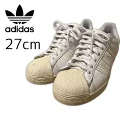 【本革・手入れ済】adidas SUPERSTAR スーパースター 27.0cm