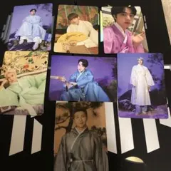 BTS トレカ　全員　2021 dalmajung 7枚　ミニフォトカード