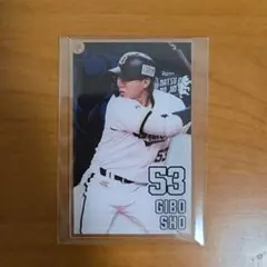 オリックス・バファローズ 宜保翔選手 アクリルカード コロチャレ C賞