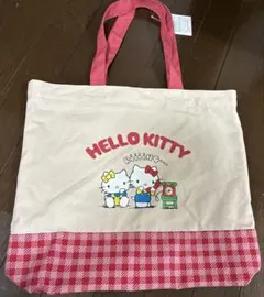 新品　ハローキティトートバッグ　エコバッグのサムネイル