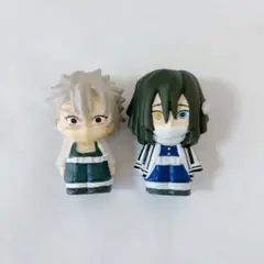 鬼滅の刃 ソフビィ 指人形 不死川実弥 伊黒小芭内