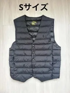 XS〜S ポロラルフローレン パッカブル ダウンベスト ネイビー軽量