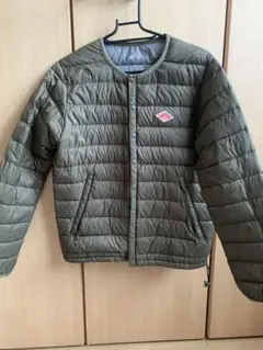 DANTON インナーダウンジャケット オリーブ