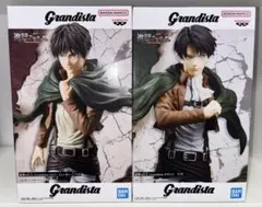 進撃の巨人 Grandista 2種セット エレン リヴァイ