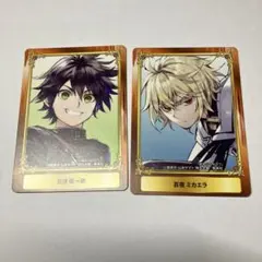 ジャンプショップ 終わりのセラフ バースデイ 缶バッジ 百夜 ミカエラ