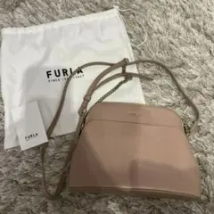FURLA ピンク ショルダーバッグ 保存袋付き
