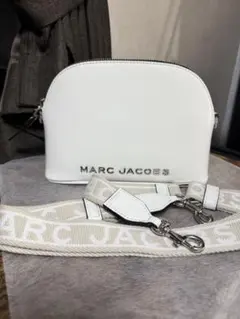 MARC JACOBS ホワイトショルダーバッグ