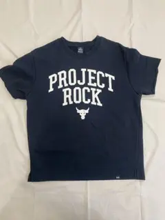 Under Armour PROJECT ROCK メンズTシャツ ネイビー L